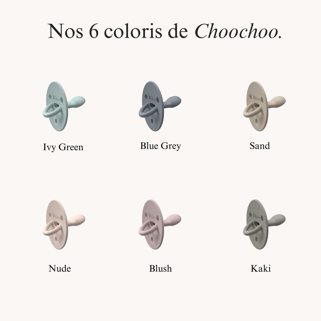 BIBS Colour Night Taille 1 (0-6 mois) Ronde - Latex Tetine personnalisée Pack 5 Paquet(s) contenant 5 pièces